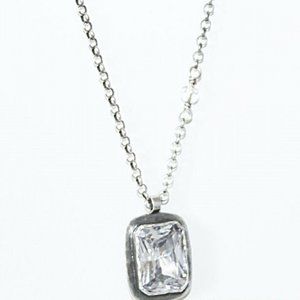 NEW! Silpada N1859 Sterling Silver/CZ Necklace